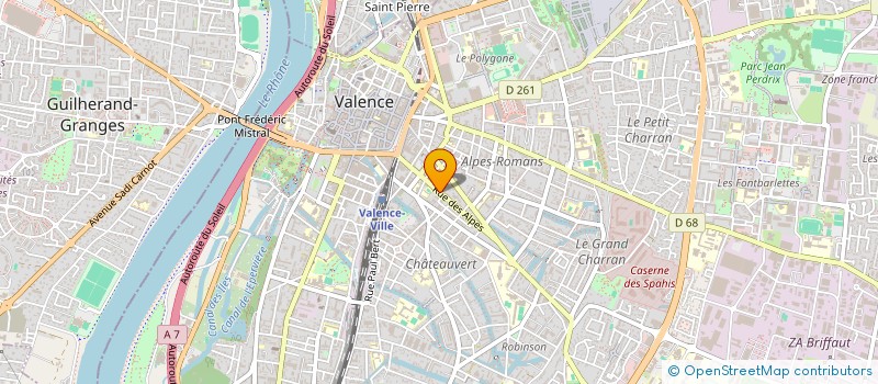 localisation de l'entreprise MONSIEUR VARDAN NERSISYAN  VALENCE