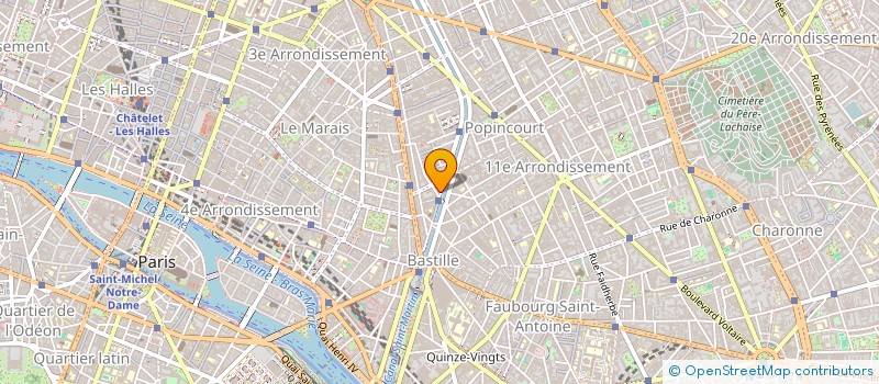 localisation de l'entreprise MONSIEUR VAREILLES VAREILLES  PARIS