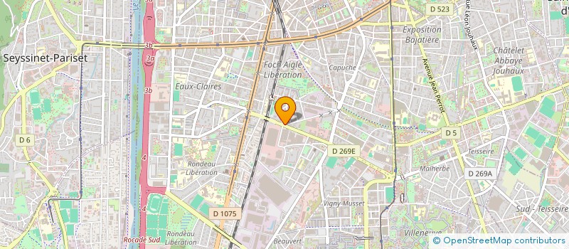 localisation de l'entreprise MONSIEUR VAROUJAN OHANIAN  GRENOBLE