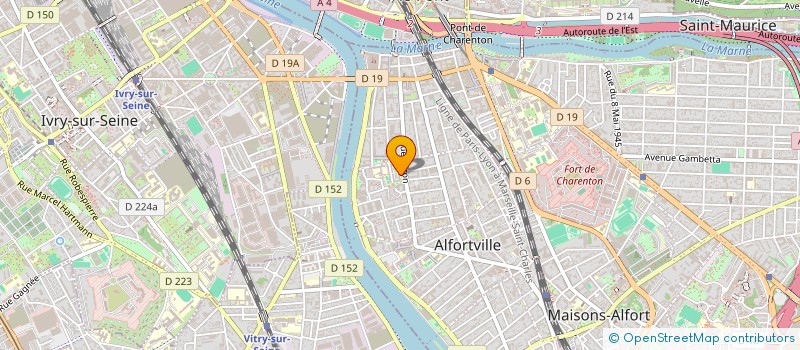 localisation de l'entreprise MONSIEUR VARTAN ABRAHAMYAN  ALFORTVILLE