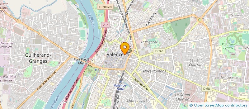 localisation de l'entreprise MONSIEUR VARTAN MARKARIAN à VALENCE