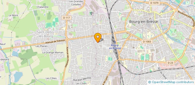 localisation de l'entreprise MONSIEUR VARTAN STEPANIAN à BOURG-EN-BRESSE