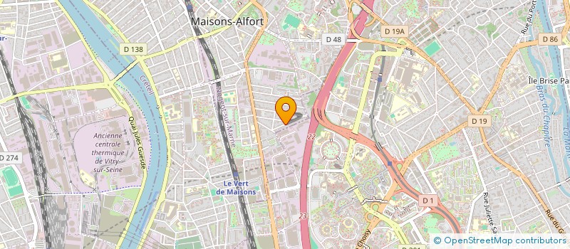 localisation de l'entreprise MONSIEUR VARUJAN KALDILI  MAISONS-ALFORT