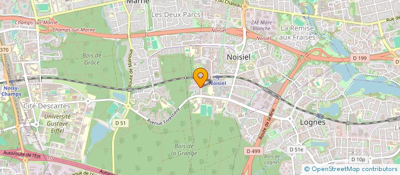 localisation de l'entreprise MONSIEUR VASANTH KANDASAMY  NOISIEL