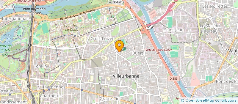 localisation de l'entreprise MONSIEUR VASBERT SILAHO DIANGOUAYA  VILLEURBANNE