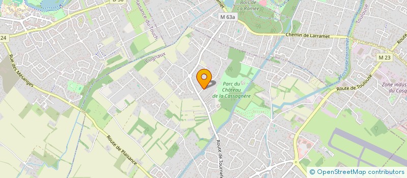 localisation de l'entreprise MONSIEUR VASCO ALVES  CUGNAUX