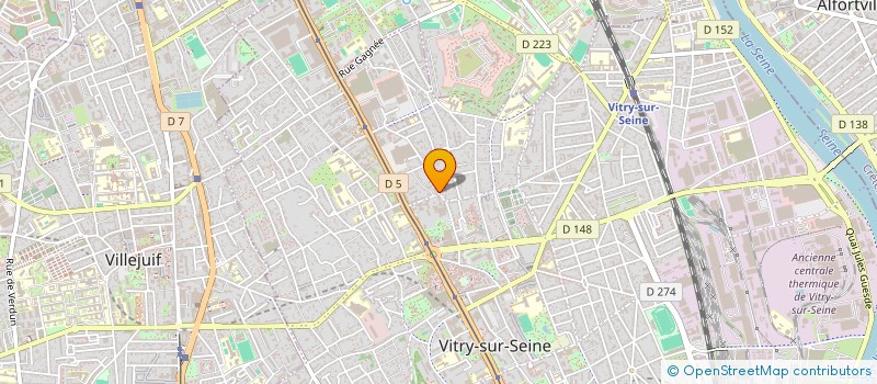 localisation de l'entreprise MONSIEUR VASCO DARVES-BORNOZ à VITRY-SUR-SEINE