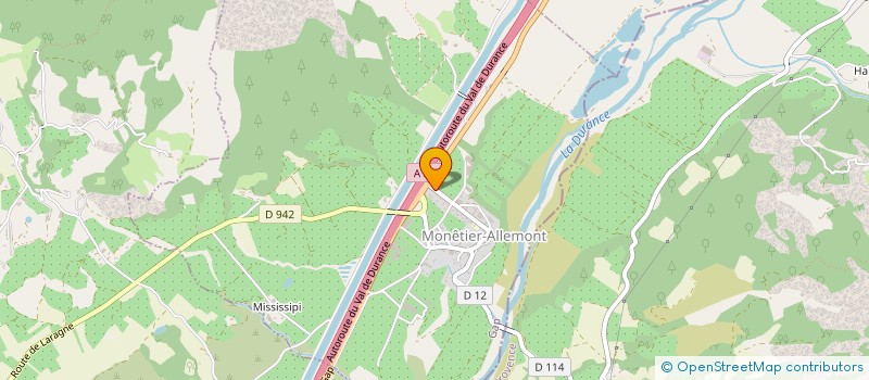 localisation de l'entreprise MONSIEUR VASCO DOS SANTOS  MONETIER-ALLEMONT