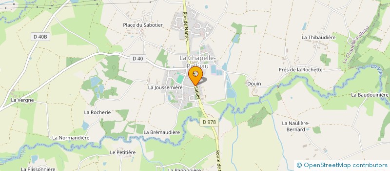 localisation de l'entreprise MONSIEUR VASCO TAVARES FELIX  LA CHAPELLE-PALLUAU