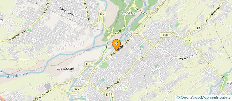 localisation de l'entreprise MONSIEUR VASHIN FULBERT  SAINT-PIERRE