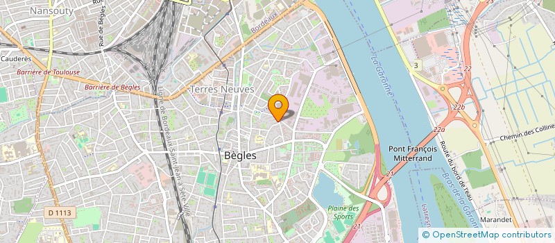 localisation de l'entreprise MONSIEUR VASIL ASENOV  BEGLES