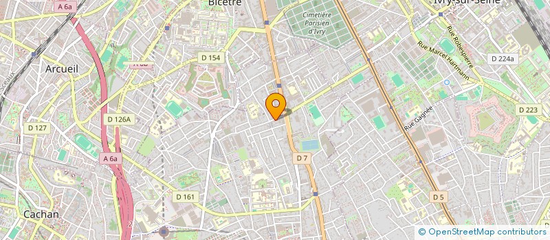 localisation de l'entreprise MONSIEUR VASIL BOGNIKOV  VILLEJUIF