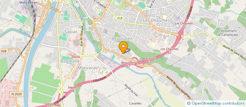 localisation de l'entreprise MONSIEUR VASIL DEMIRI à MONTAUBAN