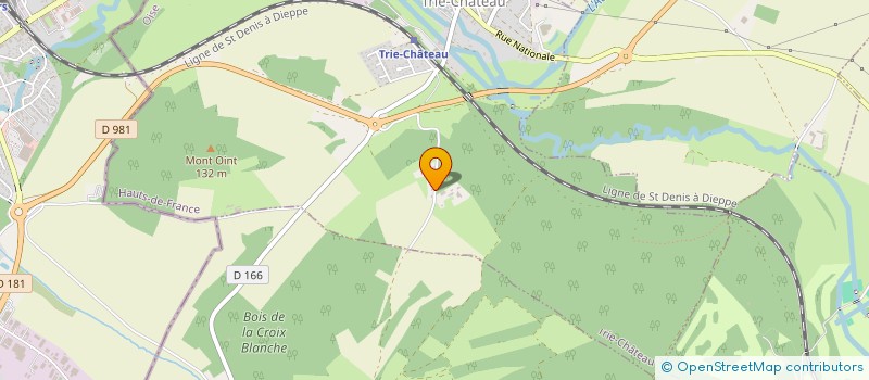 localisation de l'entreprise MONSIEUR VASILE-ADRIAN CARAMIDA  TRIE-CHATEAU