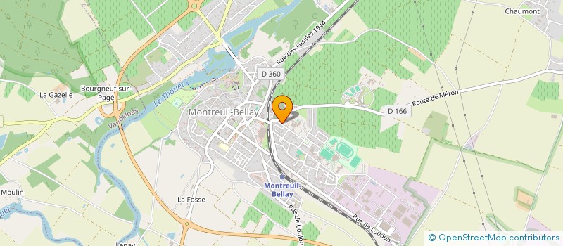 localisation de l'entreprise MONSIEUR VASILE BALAN  MONTREUIL-BELLAY