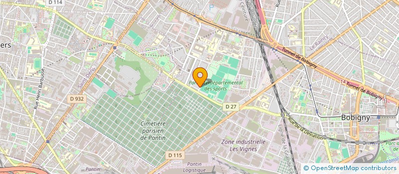 localisation de l'entreprise MONSIEUR VASILE BALTAGA  BOBIGNY