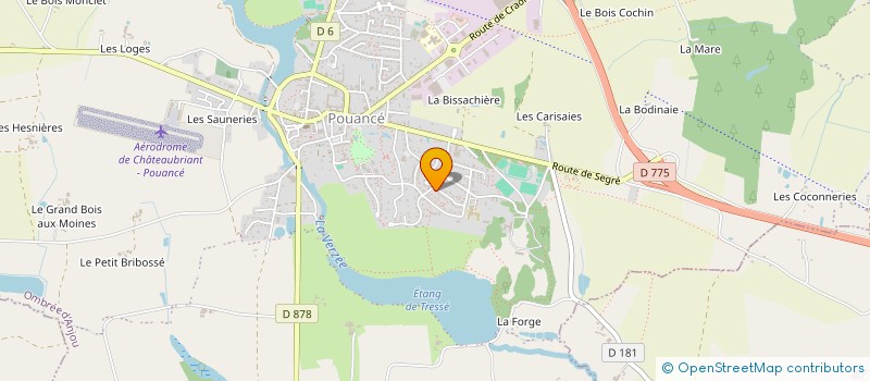 localisation de l'entreprise MONSIEUR VASILE BALTARETE  OMBREE D'ANJOU