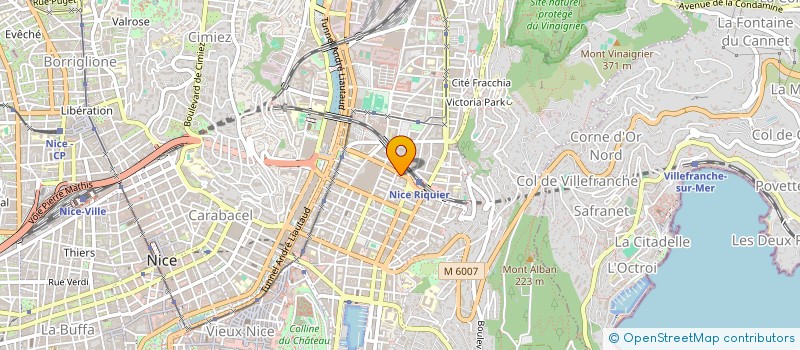localisation de l'entreprise MONSIEUR VASILE BARANOVSKI à NICE