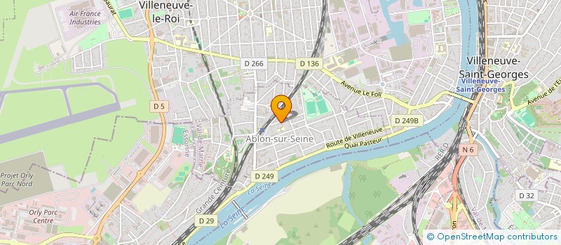 localisation de l'entreprise MONSIEUR VASILE BARBIERU à ABLON-SUR-SEINE