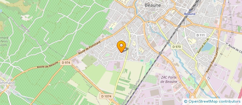 localisation de l'entreprise MONSIEUR VASILE BARBUTA à BEAUNE