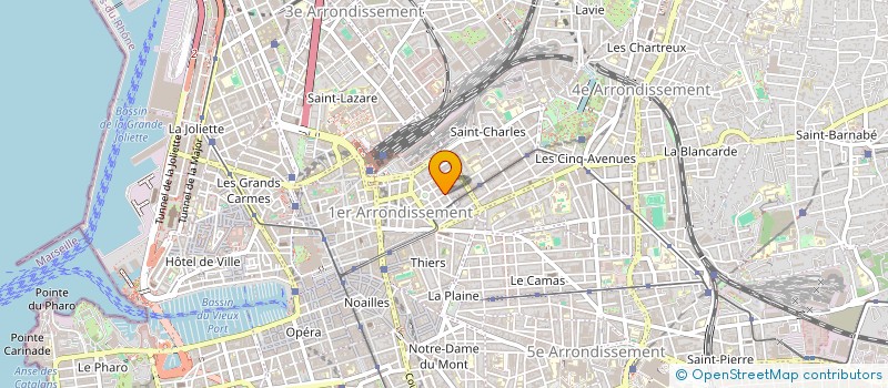 localisation de l'entreprise MONSIEUR VASILE BICHERSCHI à MARSEILLE 1ER