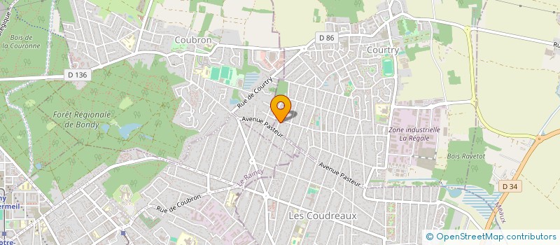 localisation de l'entreprise MONSIEUR VASILE BOBUTAC  COURTRY