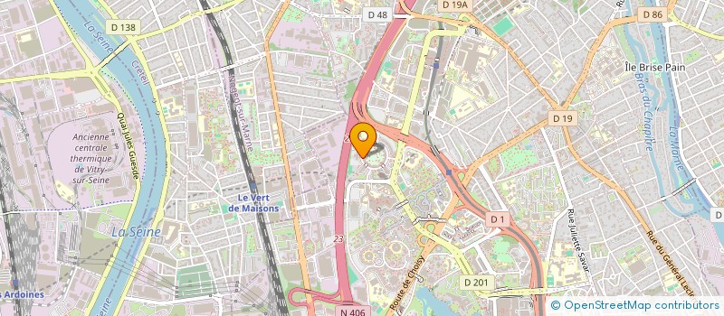 localisation de l'entreprise MONSIEUR VASILE BODNARIUC  CRETEIL