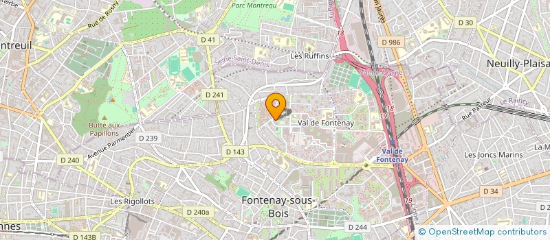 localisation de l'entreprise MONSIEUR VASILE BOLOS à FONTENAY-SOUS-BOIS
