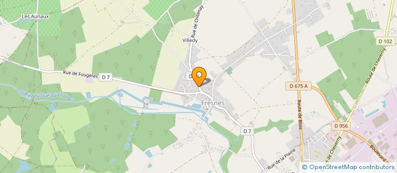 localisation de l'entreprise MONSIEUR VASILE BOULAY  FRESNES