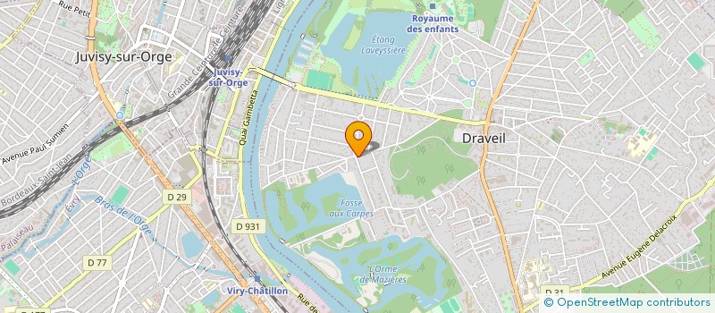 localisation de l'entreprise MONSIEUR VASILE BUDESTEAN à DRAVEIL
