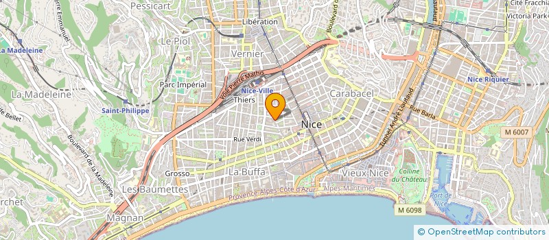 localisation de l'entreprise MONSIEUR VASILE BULANCEA à NICE