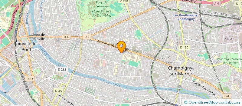 localisation de l'entreprise MONSIEUR VASILE-CEZAR HURUIALA à CHAMPIGNY-SUR-MARNE