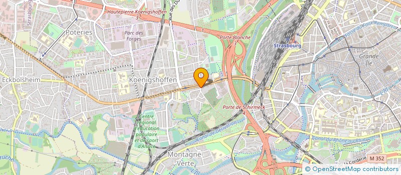 localisation de l'entreprise MONSIEUR VASILE CHINDRIS à STRASBOURG