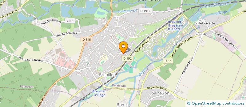 localisation de l'entreprise MONSIEUR VASILE CIOCAN  BREUILLET