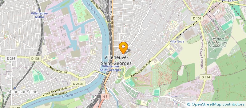 localisation de l'entreprise MONSIEUR VASILE COJOCARI  ALFORTVILLE