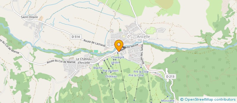 localisation de l'entreprise MONSIEUR VASILE COMSA  ANCELLE