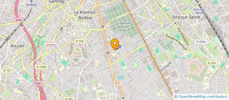 localisation de l'entreprise MONSIEUR VASILE-COSMIN PASCA à VILLEJUIF