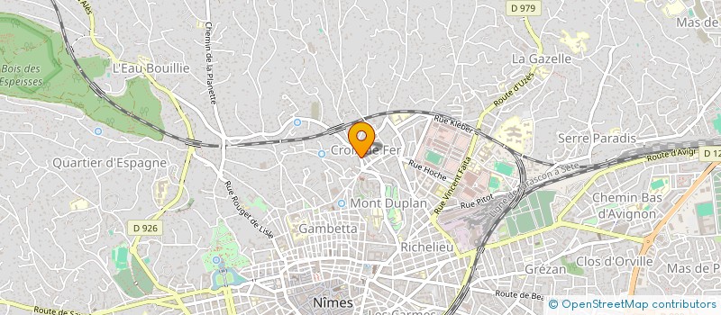 localisation de l'entreprise MONSIEUR VASILE CRISTIAN ALBOI à NIMES
