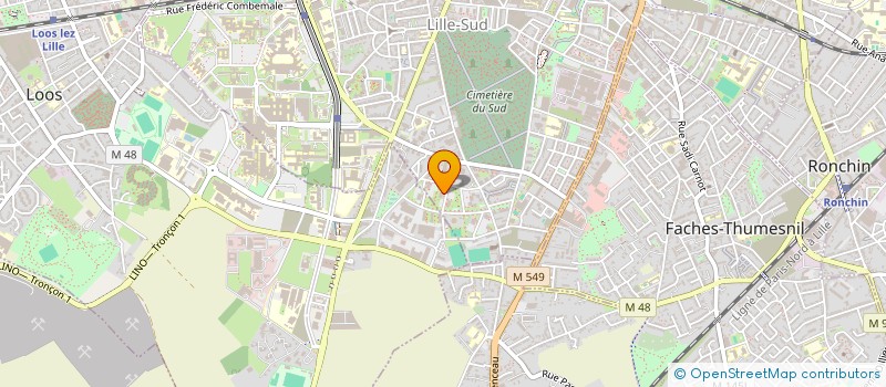 localisation de l'entreprise MONSIEUR VASILE DANILA à LILLE