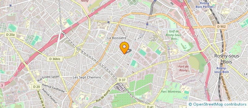 localisation de l'entreprise MONSIEUR VASILE DORIN CIORBA à MONTREUIL