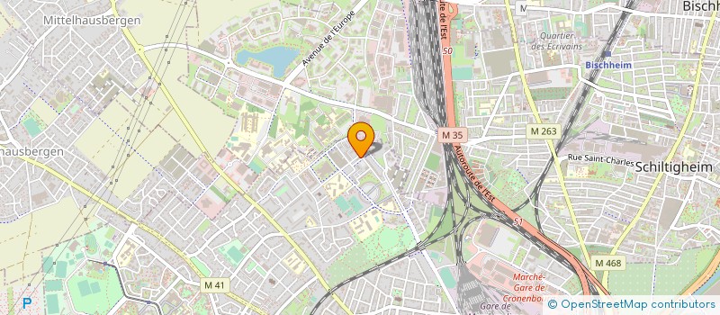 localisation de l'entreprise MONSIEUR VASILE DROSU à STRASBOURG