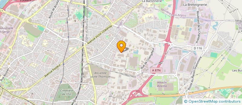 localisation de l'entreprise MONSIEUR VASILE DRUMEA  SAINT-BARTHELEMY-D'ANJOU