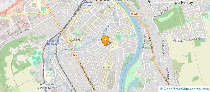 localisation de l'entreprise MONSIEUR VASILE DUDNIC à CORBEIL-ESSONNES