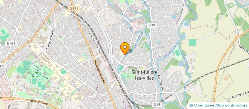 localisation de l'entreprise MONSIEUR VASILE DUMITRU  SAINT-JULIEN-LES-VILLAS