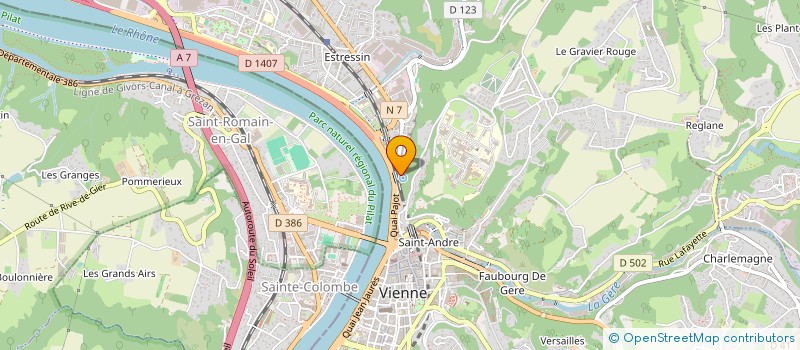 localisation de l'entreprise MONSIEUR VASILE ESANU à VIENNE