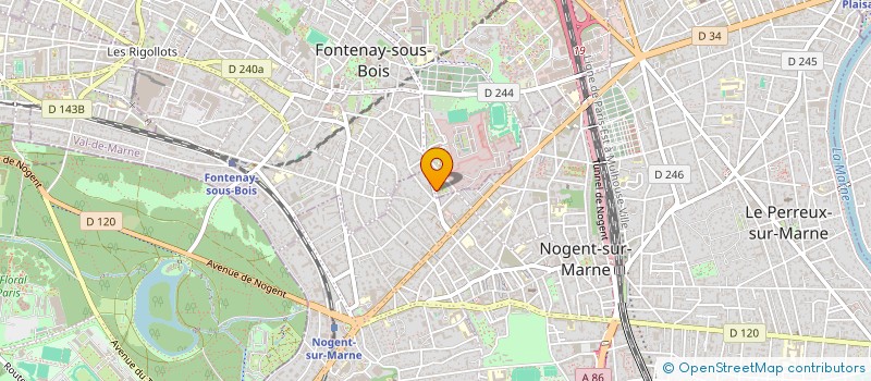 localisation de l'entreprise MONSIEUR VASILE FILIP à FONTENAY-SOUS-BOIS