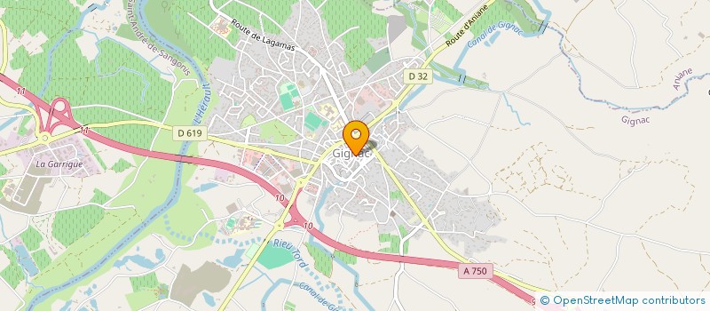 localisation de l'entreprise MONSIEUR VASILE FIRISAR à GIGNAC