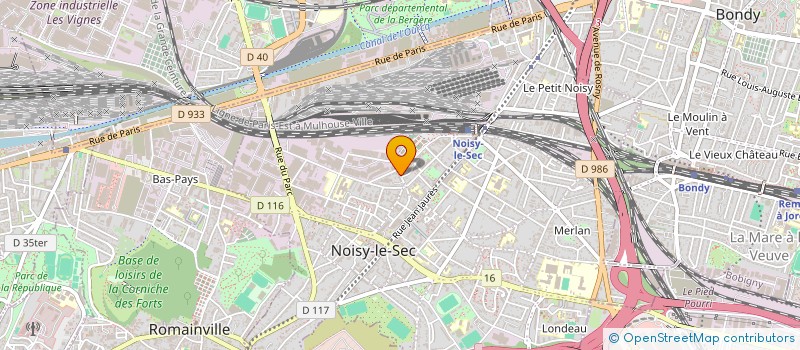 localisation de l'entreprise MONSIEUR VASILE-FLORIN OROS à NOISY-LE-SEC