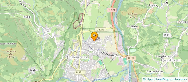 localisation de l'entreprise MONSIEUR VASILE GABOR  ARGELES-GAZOST