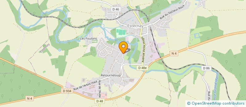 localisation de l'entreprise MONSIEUR VASILE GAVRILUTA  ESTERNAY